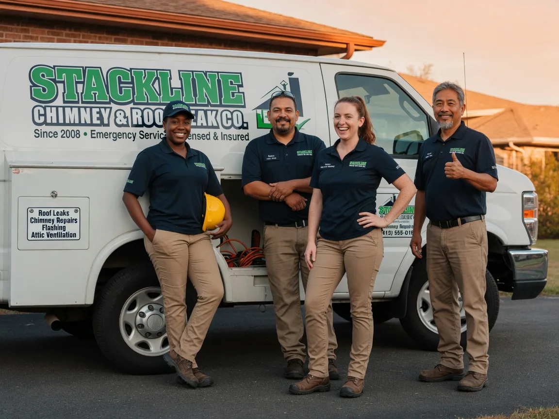 Chimney flashing repair company in Ellsworth, KS